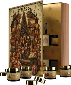 Kalendarz adwentowy ze świecami zapachowymi. Hiskin Baśniowa Księga 3