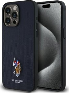 US Polo USHCP15XPEMV iPhone 15 Pro Max    6,7" granatowy/navy Embroidered DH Color 1