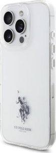US Polo USHCP15XUSMT iPhone 15 Pro Max    6.7" przezroczysty/transparent IML Printed Double Horse Logo 2