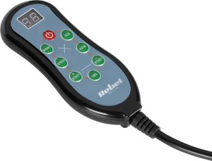 Masażer stóp / łydek , ud ,  Shiatsu, funkcja grzania , pilot,  REBEL ACTIVE 7