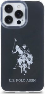 US Polo USHCP15XTPUHRBK iPhone 15 Pro     Max 6,7" czarny/black Shiny Big Logo 3