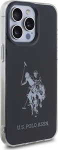 US Polo USHCP15XTPUHRBK iPhone 15 Pro     Max 6,7" czarny/black Shiny Big Logo 4