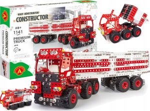 Mały Konstruktor 10w1 PREMIUM TRUCK 1141 elementów 2818 ALEXANDER 4