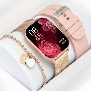 Zestaw zegarek SMARTWATCH Rubicon bransoletka DK 14