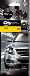 Odświeżacz powietrza AROMA CAR CITY CARD BLACK 1