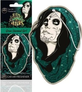 Odświeżacz powietrza MUERTOS Green Diamond Girl 1