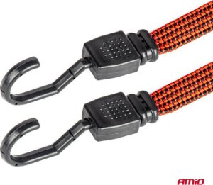 Linka elastyczna płaska guma do mocowania bagażu 80cm BSTRAP-15 AMIO-03303 3