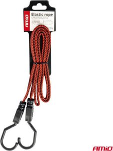 Linka elastyczna płaska guma do mocowania bagażu 80cm BSTRAP-15 AMIO-03303 5