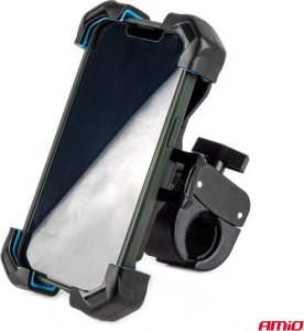 Uchwyt do telefonu na rower motocykl skuter hulajnogę obrotowy 360 AMIO-04146 10