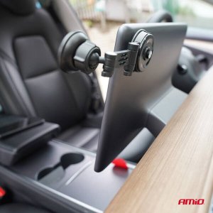 Uchwyt samochodowy magnetyczny do telefonu na kokpit obrotowy 360 AMIO-04144 9