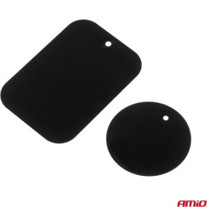 Uchwyt samochodowy magnetyczny do telefonu na szybę z przyssawk? regulowany 360 AMIO-04145 4