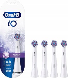 Borsthuvud iO Radiant White 4st 1