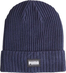 Czapka Puma Ribbed Classic Cuff Beanie granatowa 024038 10 Senior 1