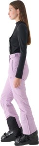 Spodnie narciarskie damskie 4F F0754 jasny fiolet 4FWAW24TFTRF0754 52S XL 3