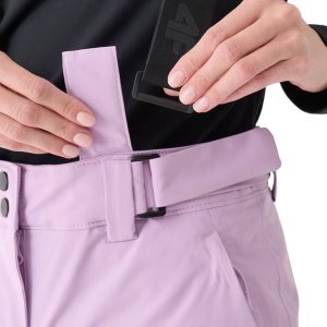 Spodnie narciarskie damskie 4F F0754 jasny fiolet 4FWAW24TFTRF0754 52S XL 10