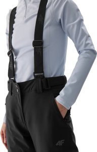 Spodnie narciarskie damskie 4F F0754 czarne 4FWAW24TFTRF0754 20S L 3