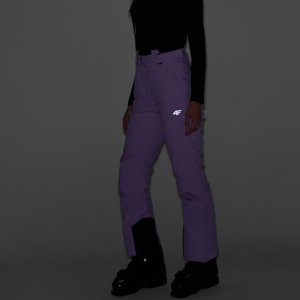 Spodnie narciarskie damskie 4F F0754 jasny fiolet 4FWAW24TFTRF0754 52S L 5