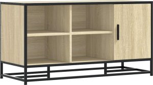 vidaXL Ławka z miejscem na buty, dąb sonoma, 100x40x53,5 cm 2