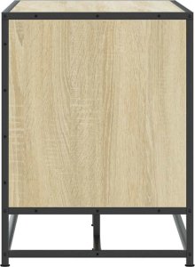 vidaXL Ławka z miejscem na buty, dąb sonoma, 100x40x53,5 cm 7