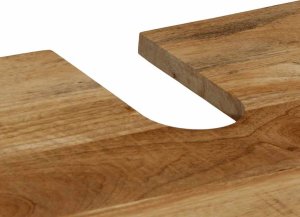 vidaXL Szafka pod umywalkę, 62x33x58 cm, lite drewno mango 7