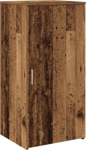 vidaXL Biurko recepcyjne Stare drewno 200x50x103,5 cm Drewno klejone 9