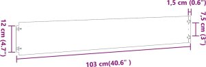 vidaXL Obrzeża trawnikowe 10 szt. 15x103 cm Stal nierdzewna 9