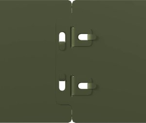 vidaXL Obrzeża trawnikowe 10 szt. Oliwkowo-zielone 10x103 cm 7