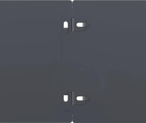 vidaXL Obrzeża trawnikowe 10 szt. Antracyt Stal walcowana na zimno 7