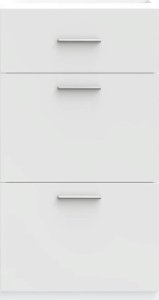 vidaXL Dolna szafka biała 40x46x81,5 cm Drewno klejone 4