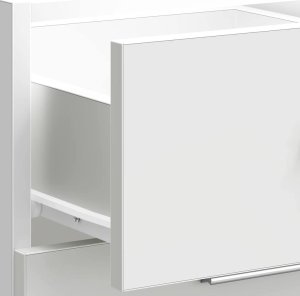 vidaXL Dolna szafka biała 40x46x81,5 cm Drewno klejone 9