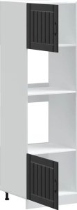 vidaXL Szafki do piekarnika, 2 szt., Kalmar, czarne (3315042) 5
