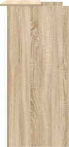 vidaXL vidaXL Biurko recepcyjne dąb sonoma 100x50x103,5 cm Drewno klejone 6