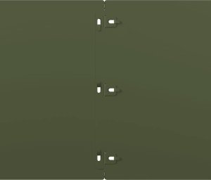 vidaXL Obrzeża trawnikowe 20 szt. Oliwkowo-zielone 25x103 cm 7