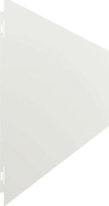 vidaXL Obrzeża trawnikowe 30 szt. Białe Stal walcowana na zimno 5