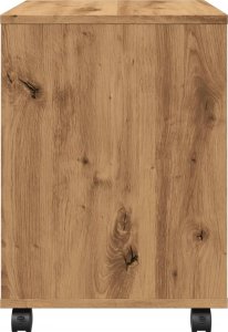 vidaXL Szafka na kółkach, dąb artisan, 45x38x54 cm 6