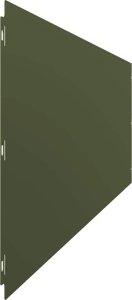 vidaXL Obrzeża trawnikowe 10 szt. Oliwkowo-zielone 25x103 cm 5