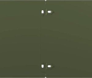 vidaXL Obrzeża trawnikowe 10 szt. Oliwkowo-zielone 20x103 cm 7