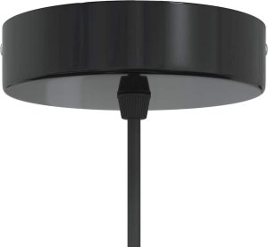 vidaXL Lampa wisząca z regulacją wysokości E27 połysk żółty metal 7