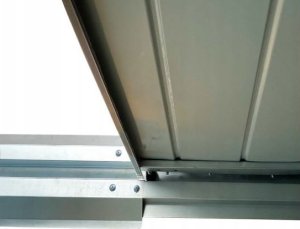 kontrast Domek narzędziowy metalowy 130x151x182 blaszak szopa 7