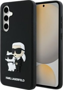 Karl Lagerfeld KLHCS24FE3DRKCNK S24 FE    S721 czarny/black hardcase 3D Rubber Karl&Choupette 9