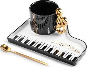 Zestaw melomana: Filiżanka ze spodkiem i łyżeczką 3