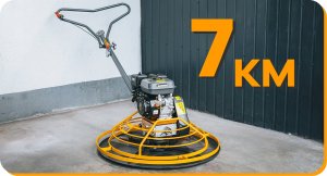 ZACIERACZKA SPALINOWA DO BETONU 100CM 7KM + TALERZ DO ZACIERANIA POWERMAT 12