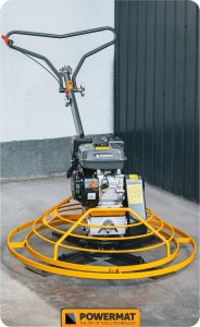 ZACIERACZKA SPALINOWA DO BETONU 100CM 7KM + TALERZ DO ZACIERANIA POWERMAT 9