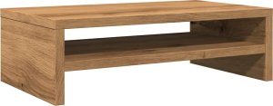 vidaXL Podstawka pod monitor, dąb artisan, 42x24x13 cm 7