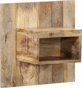 vidaXL Szafka nocna, 50x27x50 cm, surowe drewno mango 1