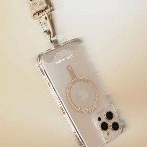 Skinarma etui Saido iPhone 16 Pro Max     6.9" Magnetic Charging szampański/champagne 4