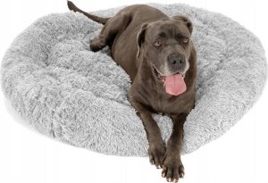 LEGOWISKO DLA PSA KOTA 80 CM DUŻE OKRĄGŁE PLUSZOWE MIĘKKIE POSŁANIE DLA ZWIERZĄT ROZMIAR L 9