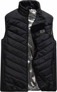 4kom.pl KAMIZELKA GRZEJĄCA NA USB 11 OBSZARÓW GRZANIA PODGRZEWANA LEKKA CIEPŁA UNISEX ROZMIARY 2