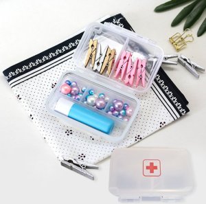 POJEMNIK KASETKA NA LEKI ORGANIZER TYGODNIOWY PLASTIKOWY 3