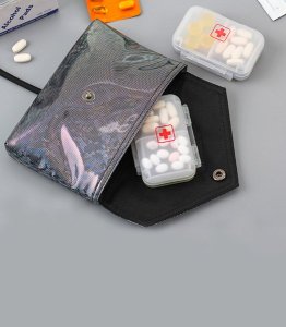 POJEMNIK KASETKA NA LEKI ORGANIZER TYGODNIOWY PLASTIKOWY 4